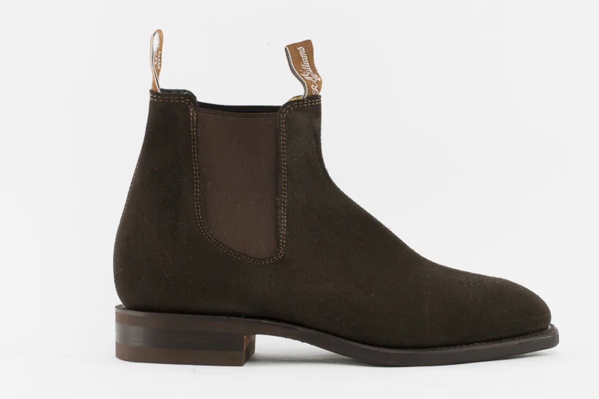 R.M. Williams Comfort Craftsman - Chocolate Suede - Image 3